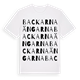 Backarnaängarna ordlek t-shirt