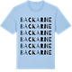 Blue Soul t-shirt med Backarne ordlek t-shirt