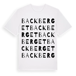 Backberget ordlek t-shirt – ekologisk bomull t-shirt från Pinshirt