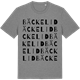 Mid Heather Gray t-shirt med Bäckelid ordlek t-shirt