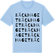 Blue Soul t-shirt med Bäckhaget ordlek t-shirt