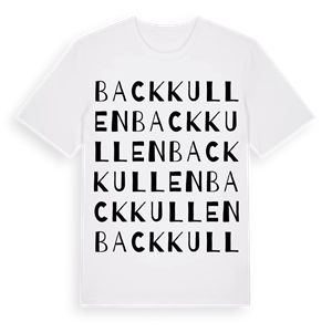 Backkullen ordlek t-shirt – ekologisk bomull t-shirt från Pinshirt