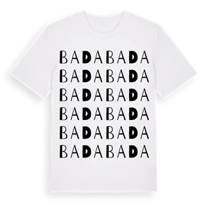 Bada ordlek t-shirt – ekologisk bomull t-shirt från PinShirt