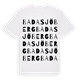 Badasjöberg ordlek t-shirt