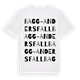 Bagg-Anders fall ordlek t-shirt