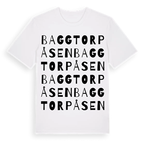 Baggtorpåsen ordlek t-shirt – ekologisk bomull t-shirt från Pinshirt