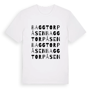 Baggtorpåsen ordlek t-shirt – ekologisk bomull t-shirt från PinShirt