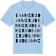 Blue Soul t-shirt med Bammerud ordlek t-shirt