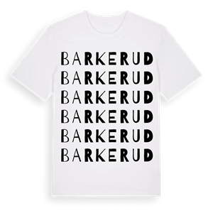 Barkerud ordlek t-shirt – ekologisk bomull t-shirt från PinShirt