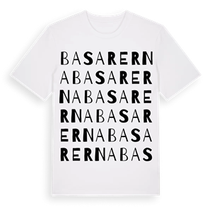 Basarerna ordlek t-shirt – ekologisk bomull t-shirt från PinShirt