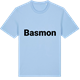 Blue Soul t-shirt med Basmon fetstil t-shirt