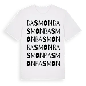 Basmon ordlek t-shirt – ekologisk bomull t-shirt från Pinshirt