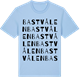 Blue Soul t-shirt med Bastvålen ordlek t-shirt