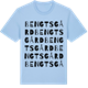 Blue Soul t-shirt med Bengtsgård ordlek t-shirt