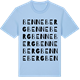 Blue Soul t-shirt med Benneberg ordlek t-shirt