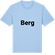 Blue Soul t-shirt med Berg fetstil t-shirt