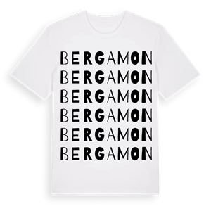 Bergamon ordlek t-shirt – ekologisk bomull t-shirt från PinShirt