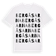Bergåsarna ordlek t-shirt