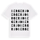 Bergerud ordlek t-shirt