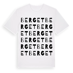 Berget ordlek t-shirt – ekologisk bomull t-shirt från PinShirt