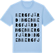 Blue Soul t-shirt med Bergfjärdingen ordlek t-shirt
