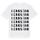 Bergsäng ordlek t-shirt