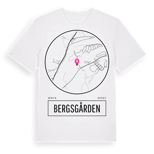 Bergsgården t-shirt – ekologisk bomull t-shirt från Pinshirt