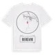 White t-shirt med Bergvik t-shirt