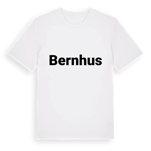 Bernhus fetstil t-shirt – ekologisk bomull t-shirt från PinShirt