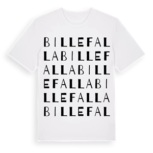 Billefalla ordlek t-shirt – ekologisk bomull t-shirt från PinShirt