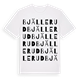 Bjällerud ordlek t-shirt