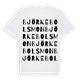 Björkebolsmon ordlek t-shirt