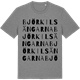 Mid Heather Gray t-shirt med Björkilsängarna ordlek t-shirt