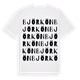 Björkön ordlek t-shirt