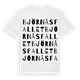 Björnåsfallet ordlek t-shirt