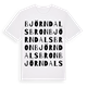 Björndalsbron ordlek t-shirt