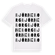 Björneborg ordlek t-shirt