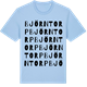 Blue Soul t-shirt med Björntorp ordlek t-shirt