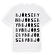 Björsebyn ordlek t-shirt