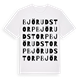 Björudstorp ordlek t-shirt