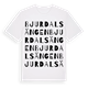 Bjurdalsängen ordlek t-shirt