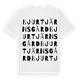 Bjurtjärns gård ordlek t-shirt