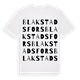 Blakstadsfors ordlek t-shirt