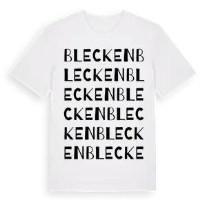 Blecken ordlek t-shirt – ekologisk bomull t-shirt från Pinshirt
