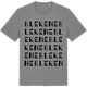 Mid Heather Gray t-shirt med Blekene ordlek t-shirt