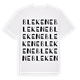 Blekene ordlek t-shirt
