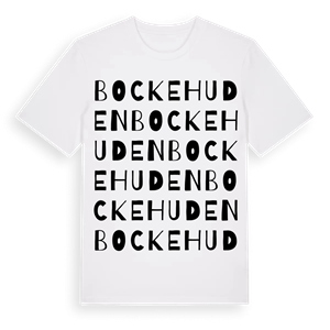 Bockehuden ordlek t-shirt – ekologisk bomull t-shirt från PinShirt