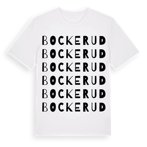 Bockerud ordlek t-shirt – ekologisk bomull t-shirt från PinShirt