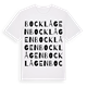 Bocklågen ordlek t-shirt