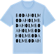 Blue Soul t-shirt med Bodaholm ordlek t-shirt